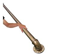 Pasamanos Escalera, Pasamanos de Escalera de 36 cm, Antideslizante, de Bronce Antiguo Dorado, para baño, Ducha, para Personas Mayores con discapacidad, Ayuda para escalones.