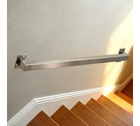 Pasamanos minimalistas montados en la pared para áreas interiores y exteriores antideslizantes barra de seguridad para mujeres embarazadas adultos ancianos y discapacitados(60cm)