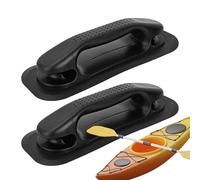 Pasamanos náutico, 2 x mango de sujeción para barco con agujero, soporte multiusos para embarcaciones como botes inflables, botes auxiliares, kayaks y accesorios náuticos