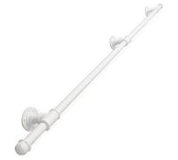 pasamanos para escalera Pasamano Metálicos For Exteriores, Barra De Apoyo Antideslizante For Pared, Industrial, For Montaje En Pared. madera(80cm)