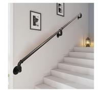 pasamanos para escalera Pasamanos de escalera antideslizantes for interiores, montados en la pared, de seguridad for personas mayores y niños con soportes. madera(200cm)