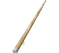 pasamanos para escalera Pasamanos de escalera de madera de pino antideslizante de 50 a 400 cm, barra de soporte for pasillo con accesorios, tapas de extremo y soporte fijo. madera(150cm)