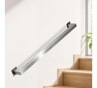 Pasamanos para escaleras｜Barandilla de escalera montada en la pared para interiores y exteriores｜1m 1.5m 2m 2.5m 3m Barandilla de escalera de acero inoxidable Pasamanos de seguridad(210cm)