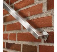 Pasamanos para Exteriores - Pasamanos de Acero Inoxidable Montaje en Pared Pasamanos para Escaleras Pasamanos Barra de Agarre de Seguridad - Pasamanos de Escalera de Tubo Cuadrado(30cm)