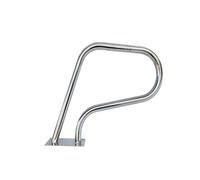 Pasamanos para Piscina, pasamanos de Acero Inoxidable para Piscina, Base de Montaje y Accesorios, escaleras para Piscinas enterradas para Montaje en Cubierta