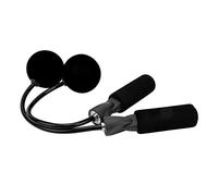 Pasamer Cuerda para Saltar InaláMbrica Cuerda para Saltar InaláMbrica CóModa RotacióN de 360° para su Escritorio (Negro)
