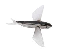 Pasamer Señuelo de pez Volador Señuelo de Pesca de Agua Salada de Silicona Compacto
