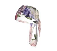 Pasamontañas Bandana Ajustable para Secado Rápido, Protección Solar, Deportes, Flor de Acuarela Floral