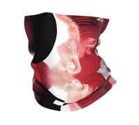 Pasamontañas con estampado abstracto de Tai Chi para hombres y mujeres - Protector de cuello con protección UV, máscara multiusos para ciclismo y diadema transpirable