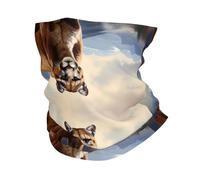Pasamontañas con estampado de puma para hombre y mujer - Braga para el cuello con protección UV, máscara multiusos para ciclismo y diadema transpirable