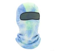 Pasamontañas de cobertura completa, protector UV para ciclismo, esquí, ligero, transpirable, de poliéster, unisex, para adultos (azul)