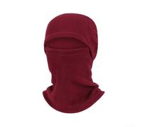Pasamontañas de forro polar para deportes de invierno, cálido y resistente al viento, sombrero de cara completa para esquí, ciclismo, correr y snowboard, calentador de cuello y capucha de poliéster