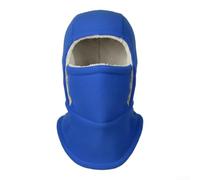 Pasamontañas de forro polar para invierno, cálido, a prueba de viento, máscara de cara completa (azul rey)
