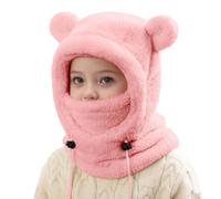 Pasamontañas de invierno térmica para niños de 3 a 10 años multifunción a prueba de viento bufanda de esquí gorro polar cálido gorra gargantilla bufanda para niños niñas casual balaclava orejas gorra