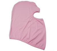 Pasamontañas de poliéster transpirable para caza y esquí, cubierta elástica para la cabeza que protege del polvo y la arena, azul (rosa)