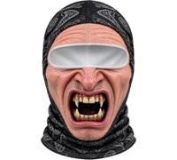 Pasamontañas divertido para adultos Divertido Máscara de esquí con | Máscara de esquí Full Head Ski Mask Máscaras de esquí con diseño pasamontañas para bicicleta, carnaval, Halloween, multicolor
