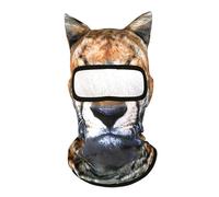 PasamontañAs Hombre Mujer,Esquí 3D con Orejas para Festivales de música esquí Fiestas de Halloween y Eventos al Aire Libre y cómodos Accesorios de Invierno