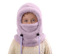 Pasamontañas para niños de invierno, pasamontañas térmico, multifuncional, ajustable, resistente al viento, cálido, máscara de esquí 3 en 1, máscara facial de forro polar, máscara de tormenta