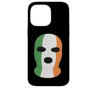 Pasamontañas tricolor irlandés, rodillera, diseño de bandera irlandesa Carcasa para iPhone 14 Pro Max