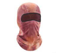 Pasamontañas UV resistente al viento, máscara de esquí para ciclismo, motocicleta, ligera, transpirable, cubierta completa para la cabeza, polaina para deportes al aire libre (rojo vino)