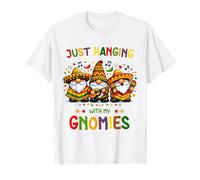 Pasando el rato con mis gnomos, Divertido Mexicano del Cinco de Mayo Camiseta