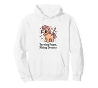 Pasando Páginas Montando Sueños Lindo Poni Lec Sudadera con Capucha
