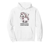 Pasando Páginas Montando Sueños Lindo Poni Lec Sudadera con Capucha