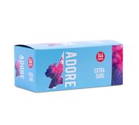 144 Condones Adore 190x54 mm Extra Seguros