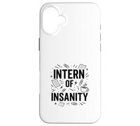 Pasante De Locura Humor Diario Carcasa para iPhone 16 Plus