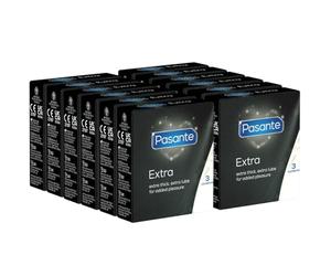 Pasante extra Condoms - Paquete de 36 preservativos