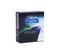 Pasante - Pasante Preservativos fluorescentes que brillan en la oscuridad - 3 piezas