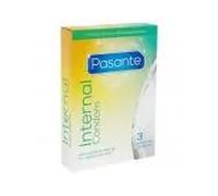 Pasante - internal preservativo sin latex 3 unidades