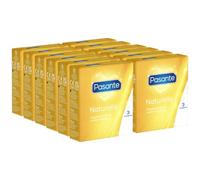 Pasante Naturelle - 36 condones con forma anatómica