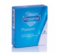 Pasante Pack Preservativos Passion Ribbed 3 uds