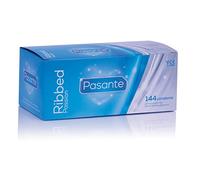 144 Preservativos Pasante 190x52 mm Ribeteados