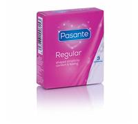 Pasante Regular Preservativos -Pack de 3