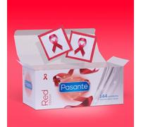 Pasante rojo cinta Condones - Pack de 144
