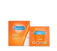 Pasante Sabores Condones - Pack de 3