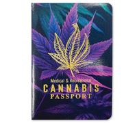 Pasaporte de cannabis médico y recreativo: libro de registro de marihuana y diario de seguimiento de cannabis, un gran regalo para pacientes de marihuana y entusiastas del cannabis recreativo