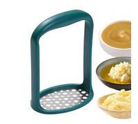 Pasapuré Para Puré De Patatas | Prensa De Ajo De Mango Ergonómico Y Anti-Deslizante | Herramienta De Cocina Aplasador, Para Verduras, Aguacate, Plátano En Cocina, Restaurante, Hornear, Preparado