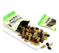 Pasas Coloridas De 4 Sabores: Sin Semillas, Paquetes Refrigerios Envueltos Individualmente, No Necesita Lavado, Suaves Y Masticables, For Hornear, Avena Yogur(9g*20 packs)