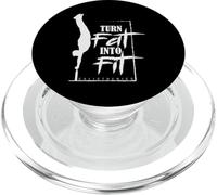 Pasatiempo de la pasión calistenia Convierte la Grasa en Forma PopSockets PopGrip para MagSafe
