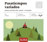 Pasatiempos variados para disfrutar ¡Aquí y ahora!: 25 (Cuadrados de diversión)