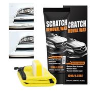 Pasbuteiy Eliminador de Arañazos para Coches,Agente Restaurador y Pulidor,Kit Limpiador Borrador de Rayones 120 g | para Camión, SUV, Vehículo Recreativo, Automóvil, Parabrisas, Ventanas,