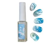 Pasbuteiy Gel de uñas, 7,5 ml, efecto mármol, accesorios para manicura y , gel de secado rápido, para niñas, hermanas, profesionales, salón, casa, viajes, excursiones al aire libre