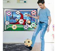 Pasbuteiy Juego de tapete de práctica de fútbol, Juego de balón de fútbol para niños, Juegos de porterías de para niñas, Juguetes de para niños, Juego de al Aire Libre para