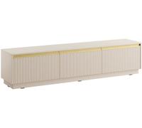Pascal Morabito Mueble de tv suspendido efecto madera beige