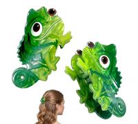 Pascal Pinzas para el Pelo, 2 Camaleonte Pinzas para el Pelo para Mujer, Pascal Camaleonte Hats Hair Clips Claws, para Accesorios Para el Cabello de Mujer