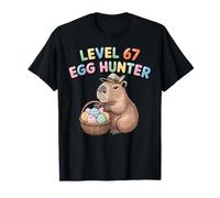 Pascua Capybara Funny 67 Egg Hunter Cool Easter Eggs Kids Camiseta
