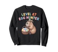 Pascua Capybara Funny 67 Egg Hunter Cool Easter Eggs Kids Sudadera